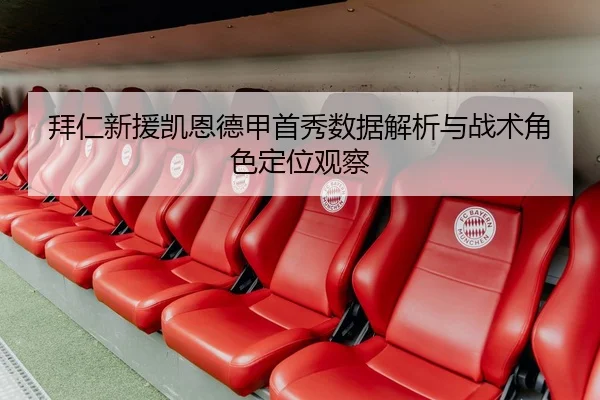 拜仁新援凯恩德甲首秀数据解析与战术角色定位观察